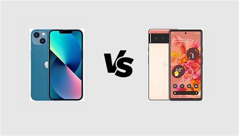 iPhone 13 vs Google Pixel 6: Specs Comparison - Gizmochina