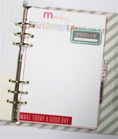 planner pages | Today is the Best Day — me & my BIG ideas