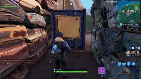 Fortnite: Where to Search the Treasure Map Signpost in Junk Junction ...