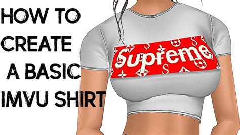 Imvu Shirt Template