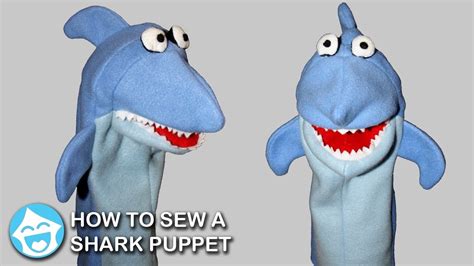 How to Sew a Shark Puppet