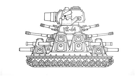 Tank Cartoon Drawing