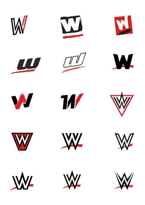 WWE Logo - Its Evolution From the WWF Until Now