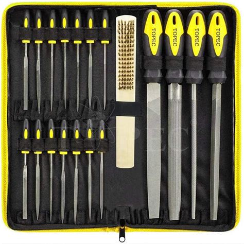 Tools Hand Tools 16/18Pcs Carbon Steel Files Set Flat/Triangle/Half ...