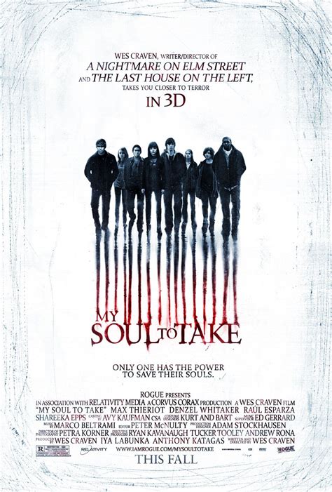 Now Playing : My Soul to Take (2010) | Max thieriot, Movie posters ...