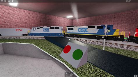 CN Coal Train w/ CSX Units! (Roblox Railfanning!!) - YouTube