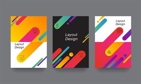 Colorful Design Layout Template 833414 Vector Art at Vecteezy