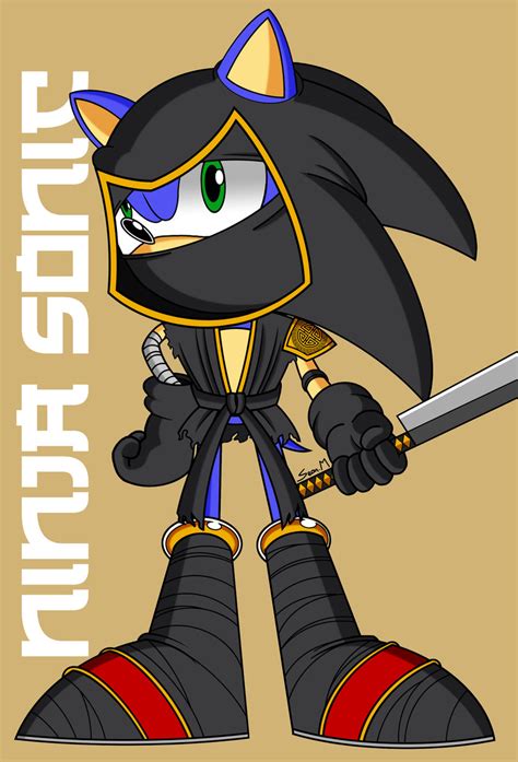 Ninja Sonic by MobianMonster on DeviantArt