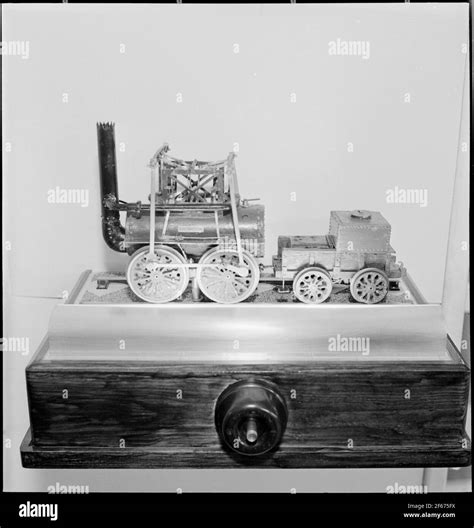 Model of steam locomotive Stock Photo - Alamy