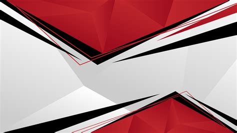 red and black abstract design on white geometric background 4615552 ...