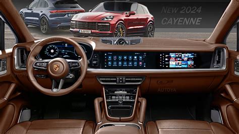 New 2024 Porsche Cayenne - INTERIOR: Officially First Look at Facelift ...