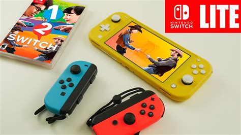 1-2-Switch Gameplay on Nintendo Switch LITE - YouTube