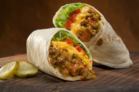 Cheeseburger Burritos - Meals, Heels & Cocktails