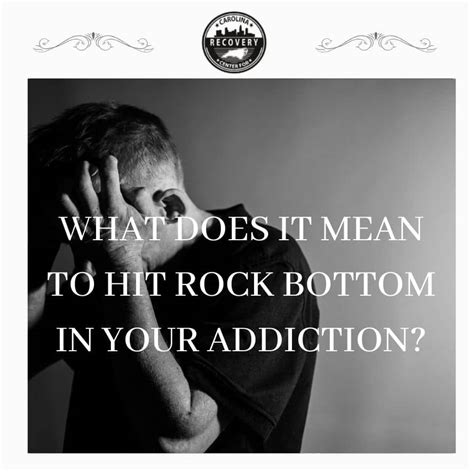 What Does It Mean to Hit Rock Bottom With Drugs and Alcohol?