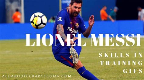 Lionel Messi Skills in Training GIFs