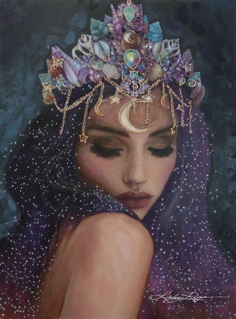 "Celestial Goddess" Original Painting – Lindsay Rapp Gallery