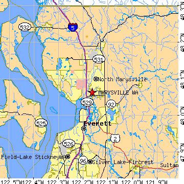 Marysville, Washington (WA) ~ population data, races, housing & economy