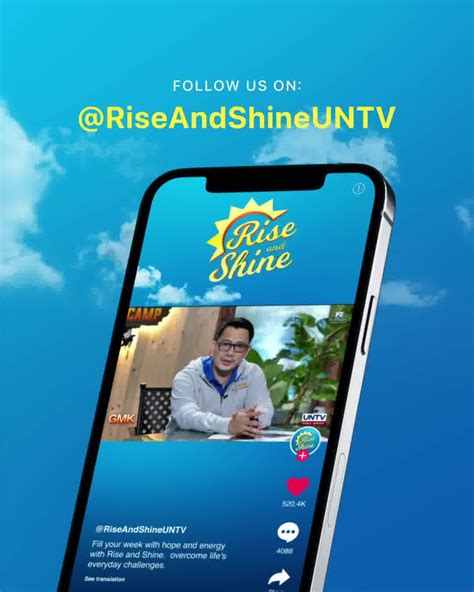 Join Rise and Shine hosted by Kuya Daniel Razon on TikTok! | TikTok ...