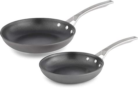 Amazon.com: Calphalon Nonstick Frying Pan Set with Stay-Cool Handles ...