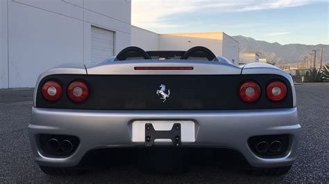 2001 Ferrari 360 Spider Convertible | F163.2 | Los Angeles 2017