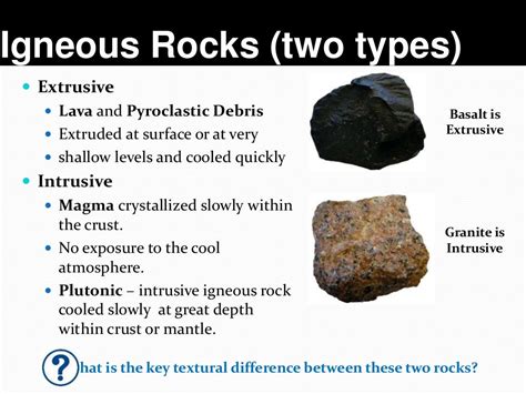 Volcanism plutonism