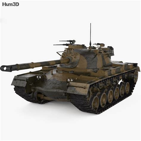 M48 Patton 3D model - Military on Hum3D