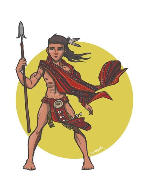 igorot warrior by squeegool on DeviantArt | Warrior drawing, Character ...