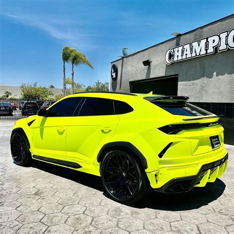 LaMelo Ball's Neon Yellow Lamborghini Urus Boasts Flashy Colors From ...