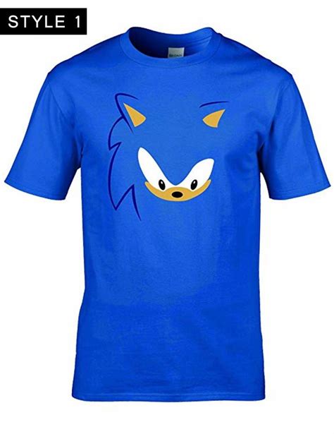 Sonic The Hedgehog Shirt | Blue & Black - Mjackets