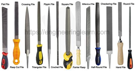 Types of File Tool and Their Uses [with Pictures] - Engineering Learner