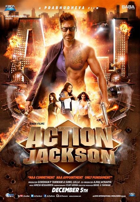 Action Jackson First Poster feat Ajay Devgan, Sonakshi|Bollymoviereviewz