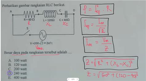 Menghitung Daya Pada Rangkaian Rlc Adalah - IMAGESEE