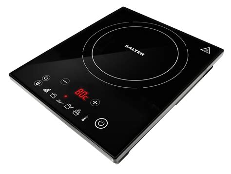 Salter Touch Sensitive Electric Induction Hob - Portable Free Standing ...