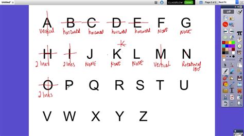 Investigating Symmetry -Alphabet - YouTube