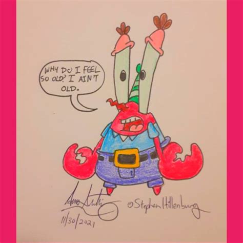 Happy Birthday Mr. Krabs! (2021) by amos19 on DeviantArt