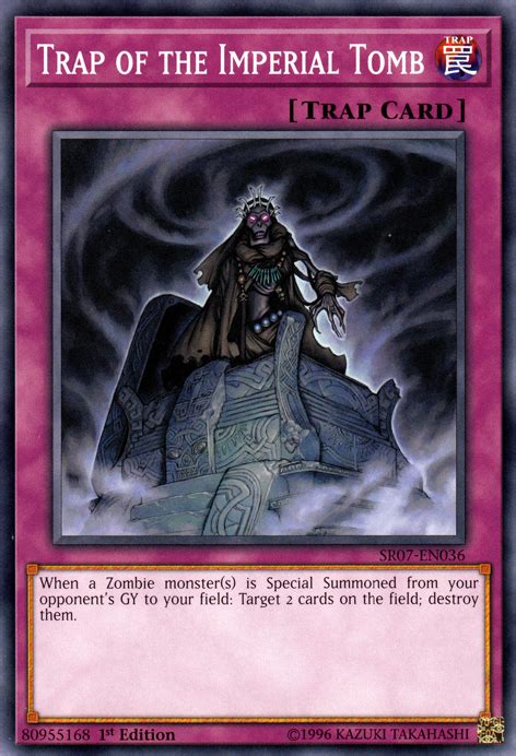 Trap of the Imperial Tomb | Yu-Gi-Oh! Wiki | Fandom