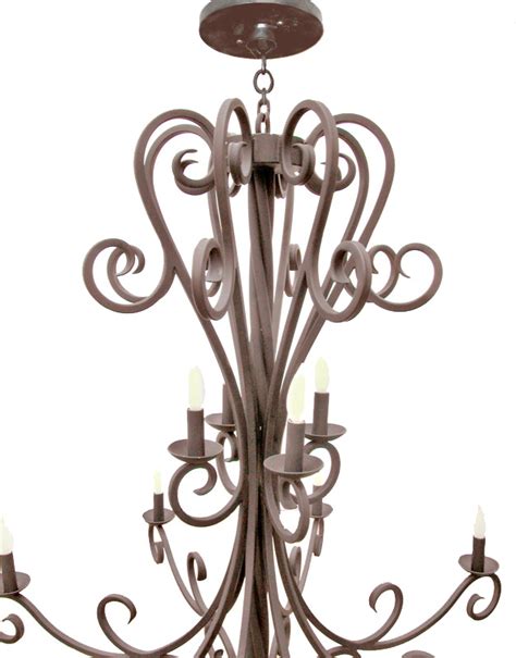 Wrought Iron Chandeliers