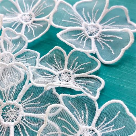 Lace Flowers for Dress and Decoration Wedding Decor | Etsy