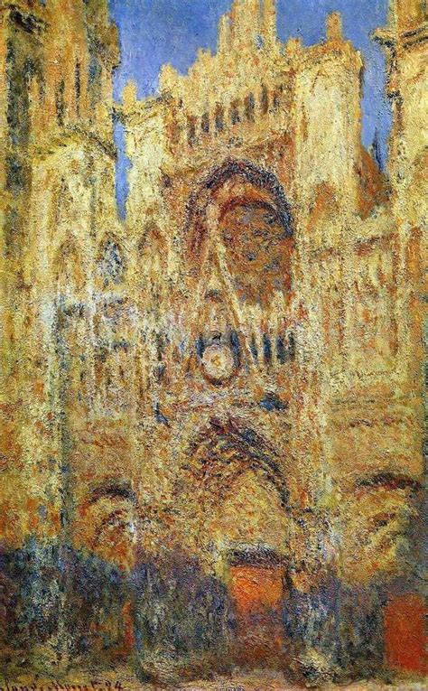 Rouen Cathedral by Claude Monet ️ - Monet Claude