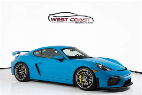 Used 2021 Porsche 718 Cayman GT4 For Sale (Sold) | West Coast Exotic ...