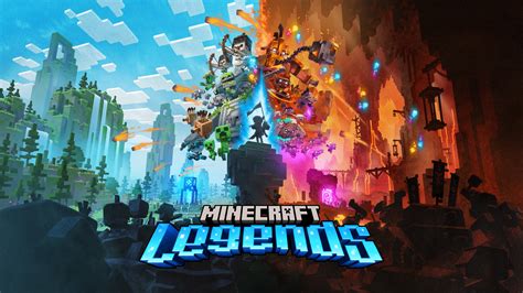 Minecraft Legends Wallpaper 4K, 2023 Games, PC Games