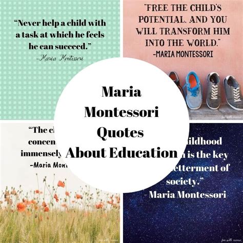 Beloved Maria Montessori Quotes - Fun with Mama