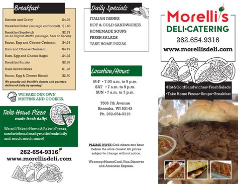 Morelli's Deli in Kenosha, Wisconsin, United States