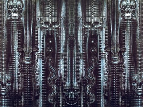 H.R. Giger Wallpapers | Biomechanik, Biomechanic tattoo, Erforschen