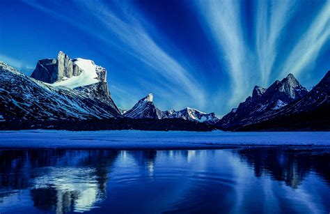 Glacier Lake im Auyuittuq Nationalpark Foto & Bild | north america ...