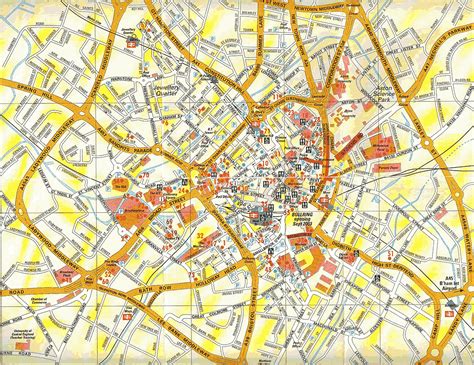 Map of Birmingham - TravelsMaps.Com