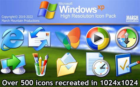 Windows XP High Resolution Icon Pack by marchmountain on DeviantArt