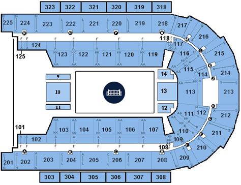 Seating Charts | Boardwalk Hall