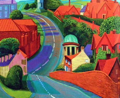 David Hockney Painting Pop Art | The Road to York| The Road to York ...