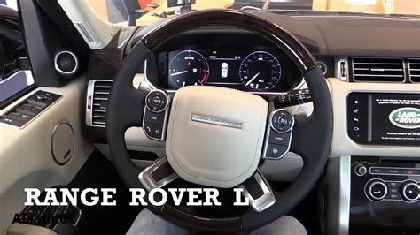 2017 Land Rover Range Rover L - interior Review - YouTube